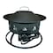 Hiland Round Portable Camp Fire Pit in Black AFP-CMP-RND - alternate 1